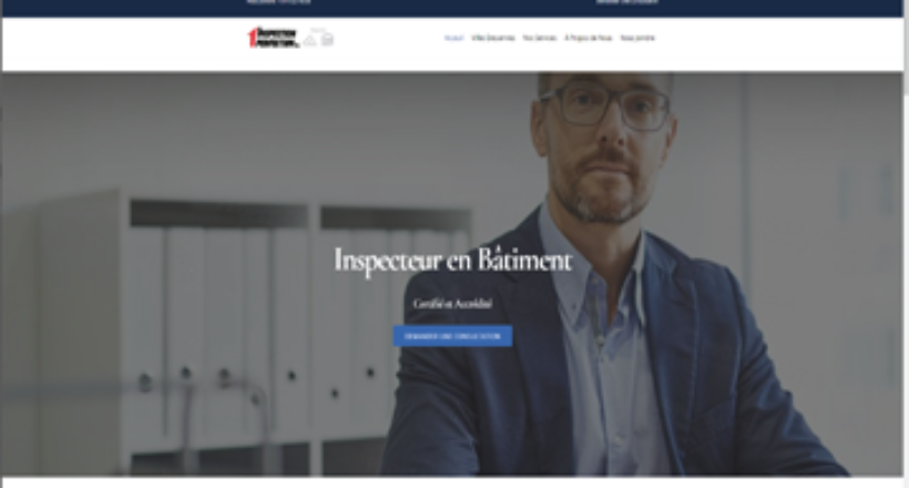 Nouveau site web